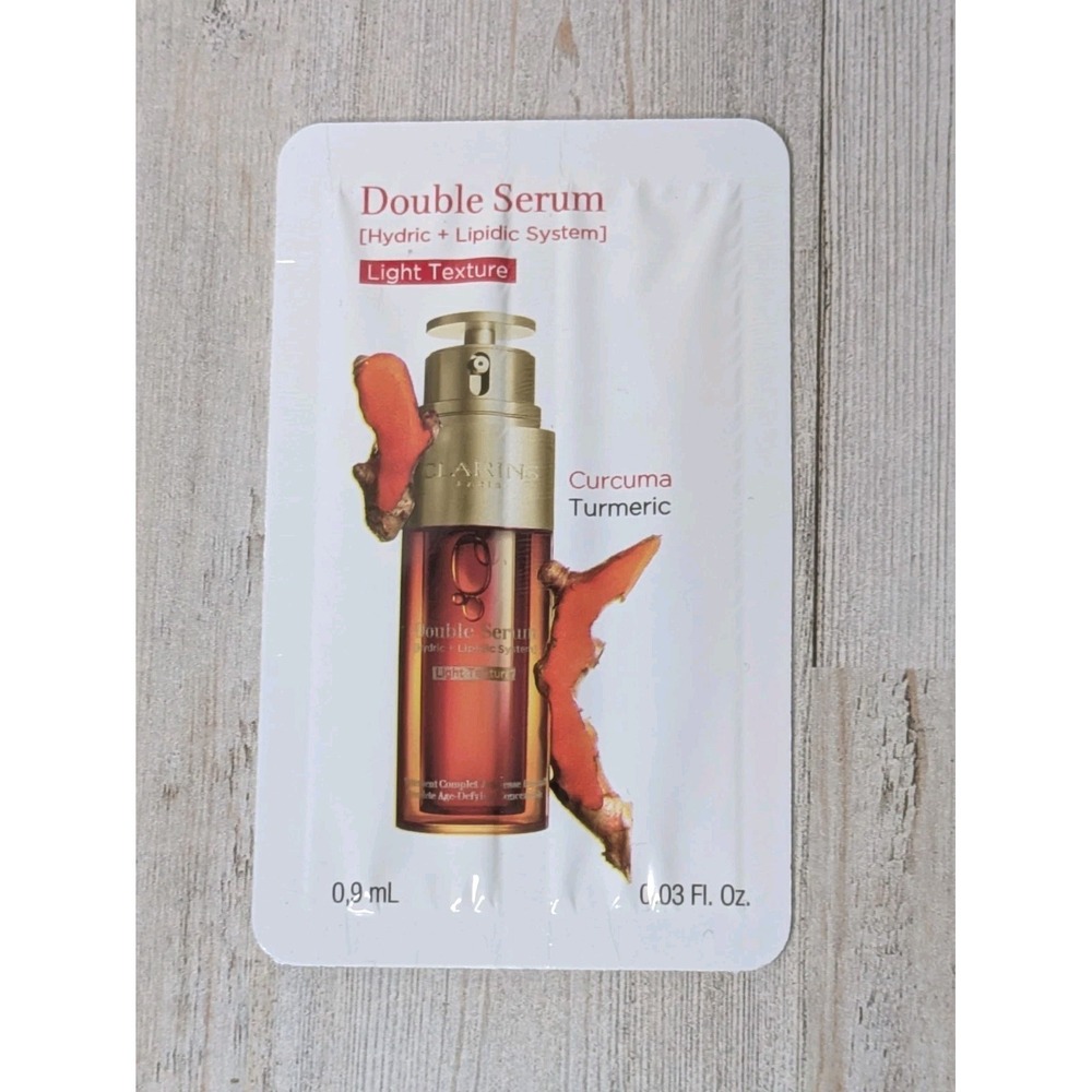 Clarins Double Serum/Hydric+Lipidic System .03‎ fl oz Travel Sample Size